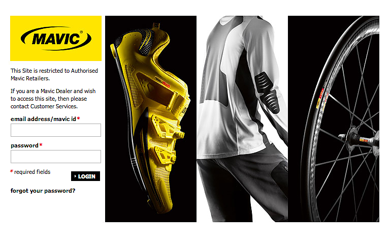 Mavic website clearance
